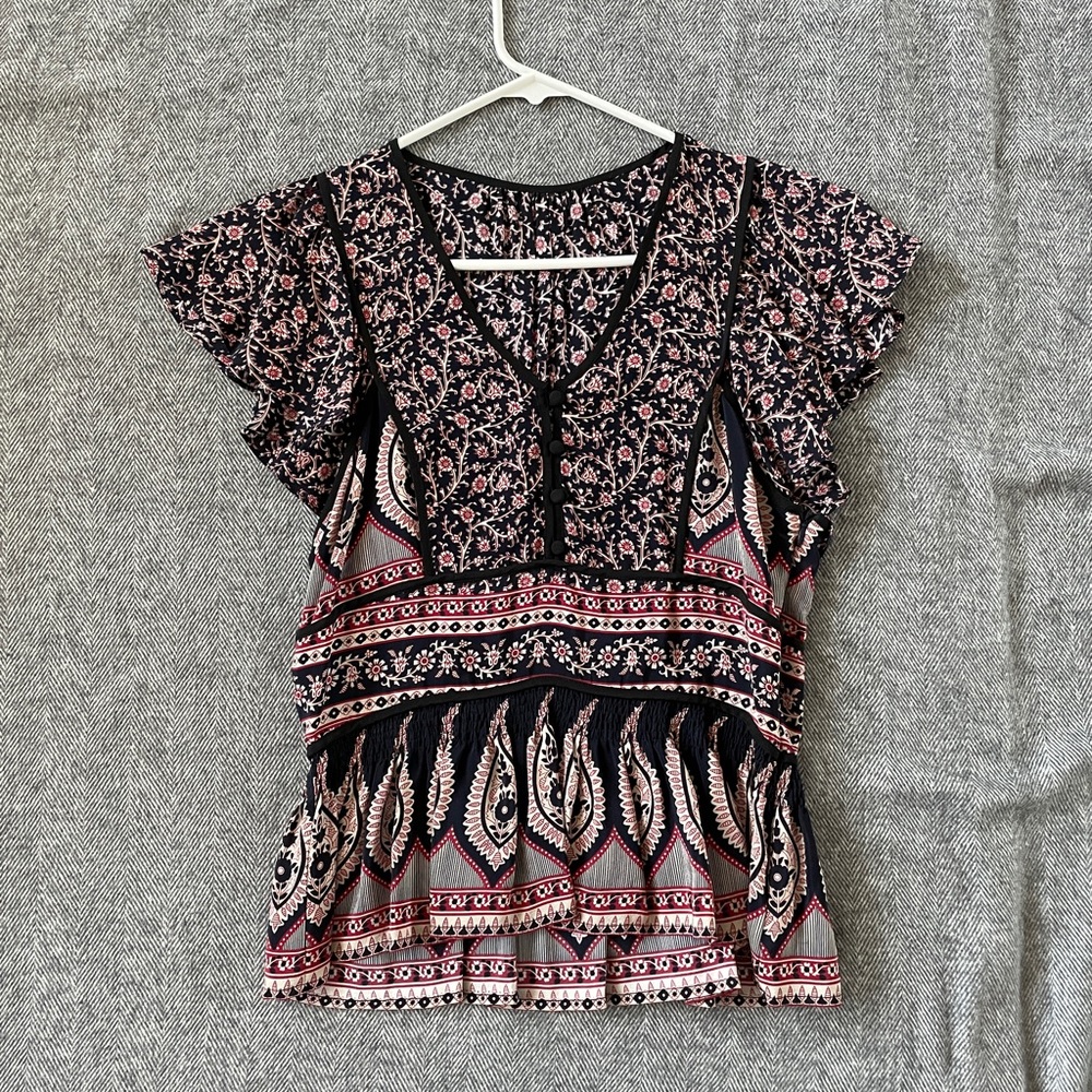 Sea New York paisley blouse